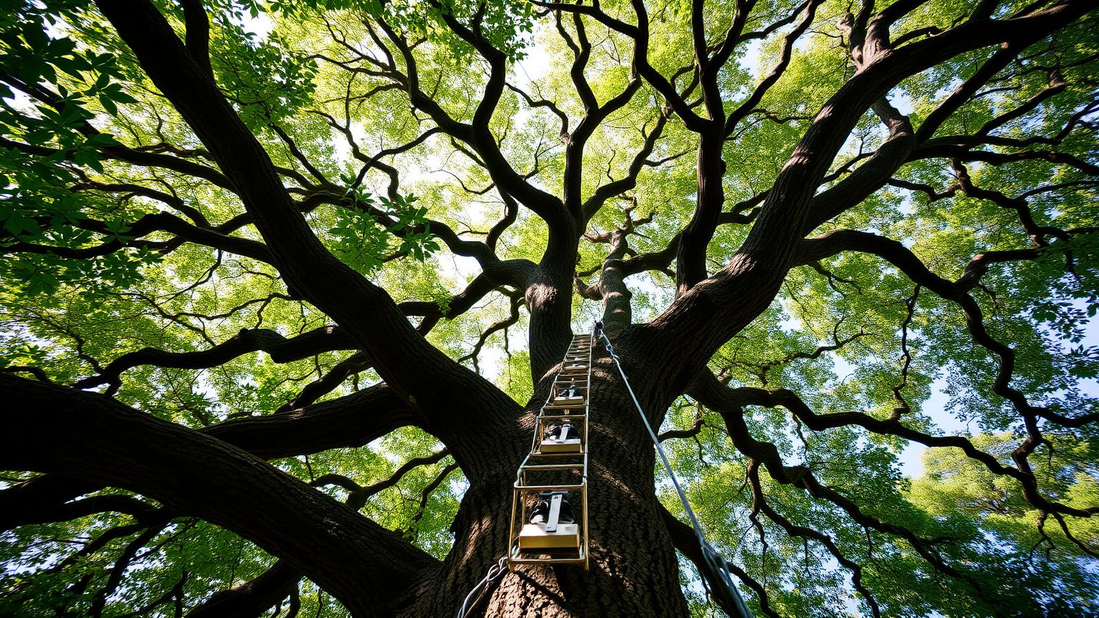 Tree Cabling and Bracing — professional tree surgery service in Staffordshire by RJ Hutchinson