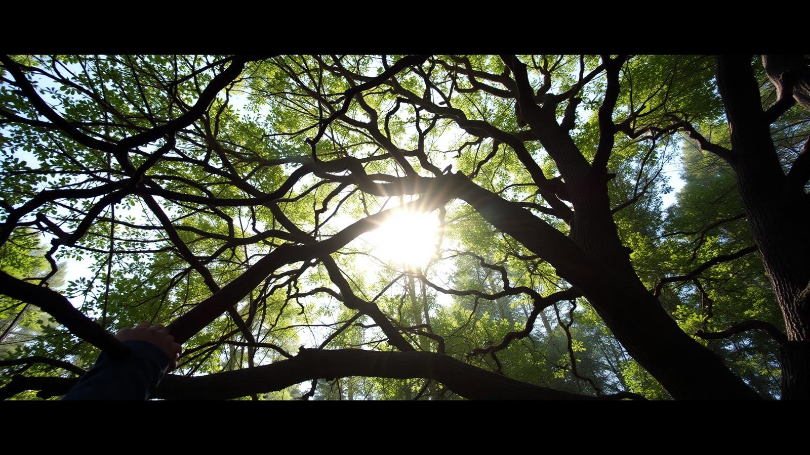 Deadwood Removal — professional tree surgery service in Staffordshire by RJ Hutchinson
