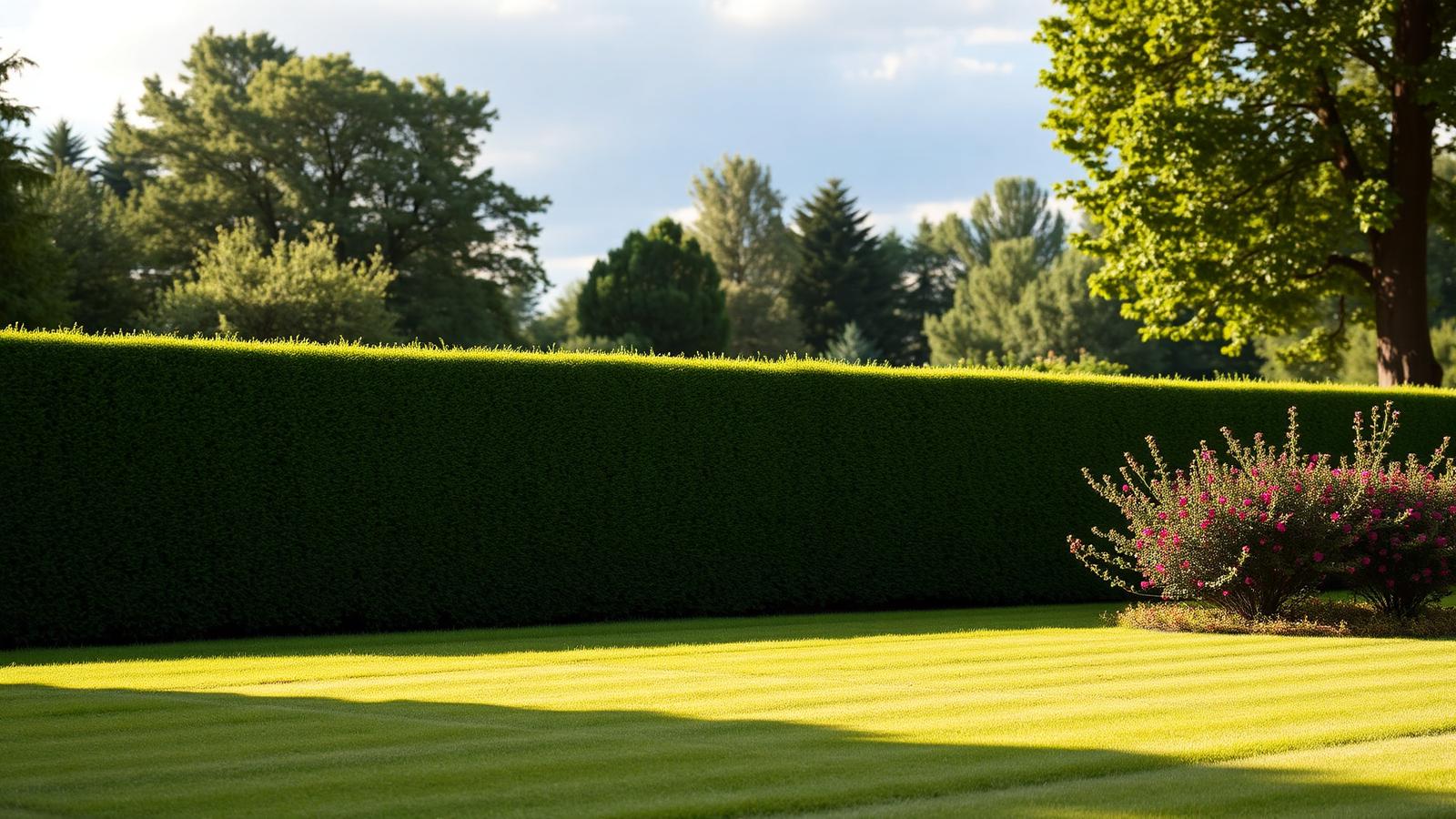 Hedge Trimming — professional tree surgery service in Staffordshire by RJ Hutchinson