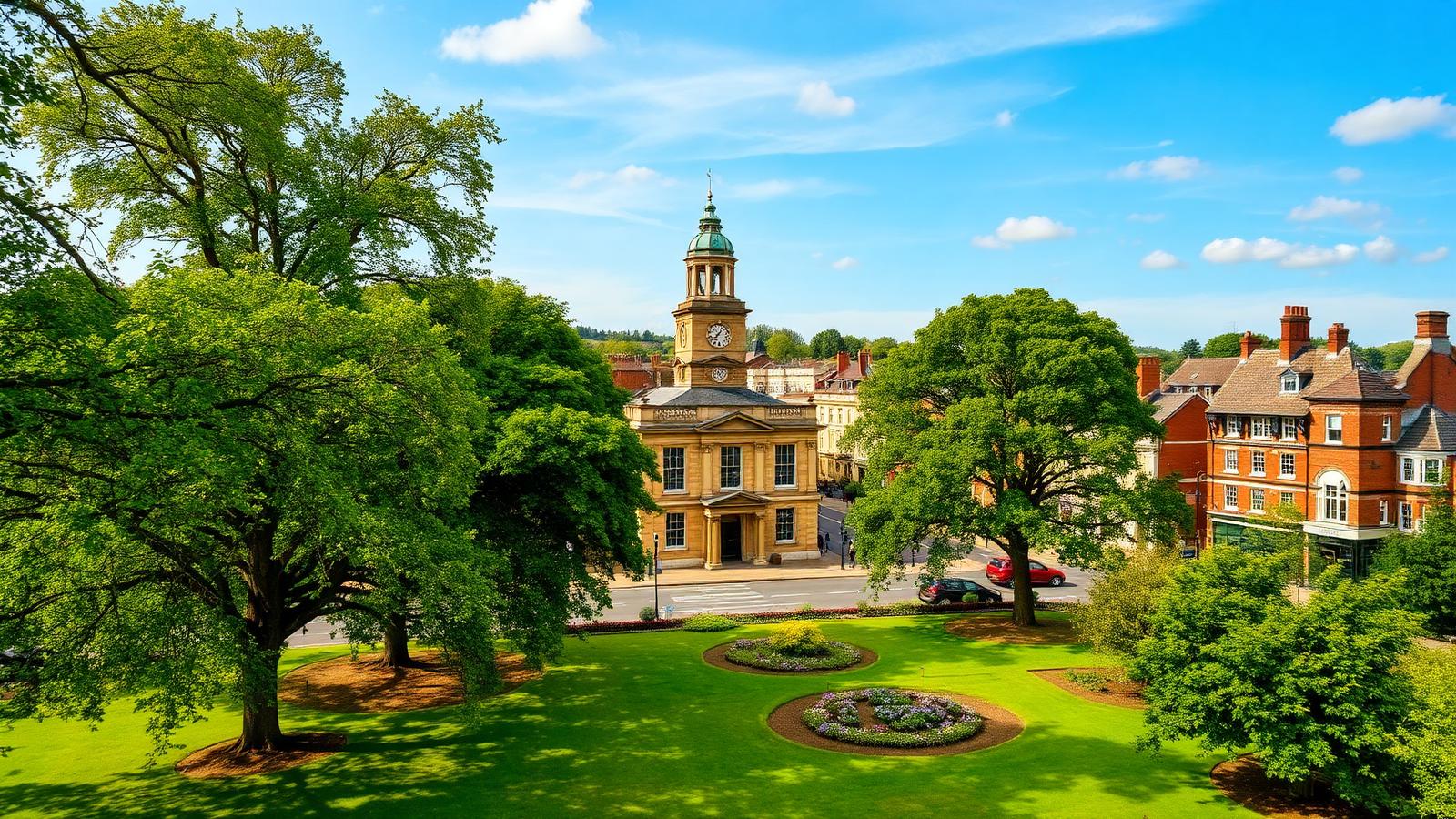 Newcastle-under-Lyme, Staffordshire — local landscape served by RJ Hutchinson Tree Services