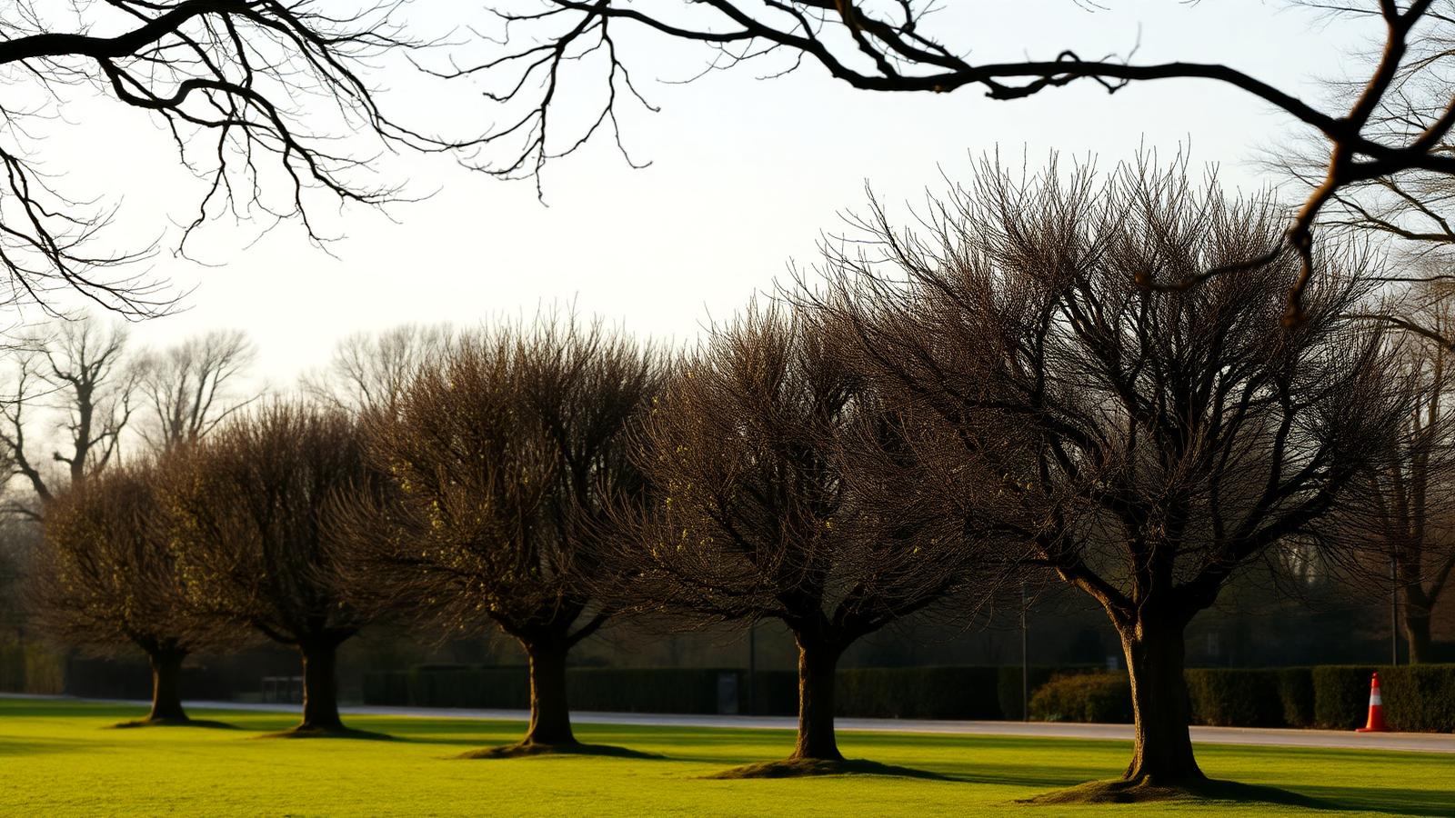 Pollarding — professional tree surgery service in Staffordshire by RJ Hutchinson