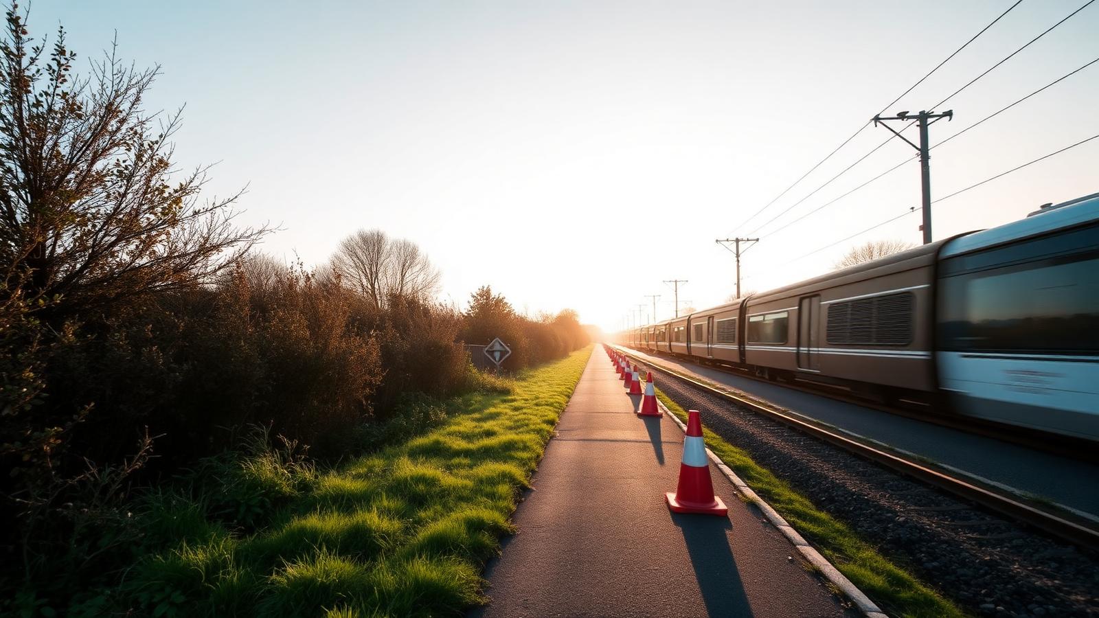 Rail & Roadside Vegetation Management — professional tree surgery service in Staffordshire by RJ Hutchinson