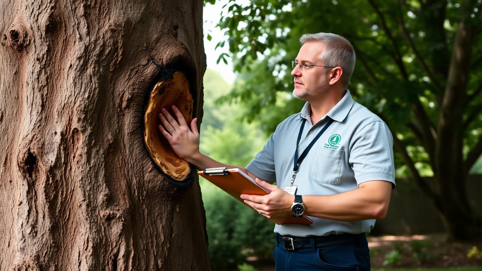 Tree Health & Risk Survey — professional tree surgery service in Staffordshire by RJ Hutchinson